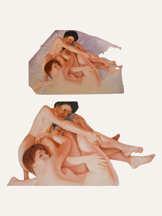 "Women" — Original Acrylic Painting by Georgia Papagiannaki