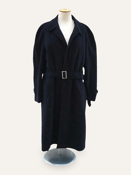Corneliani Cashmere & Wool Belted Coat