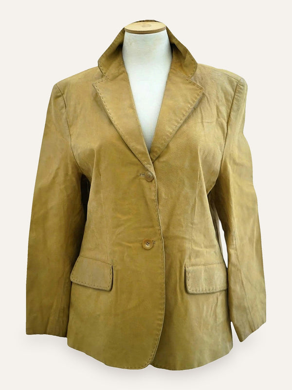 Michèle Boyard Suede Leather Jacket
