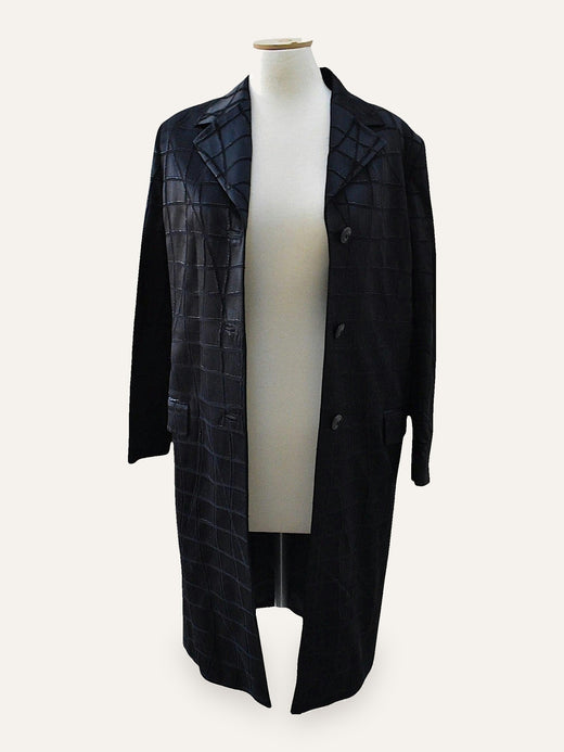 1990's Versace Istante Trench Coat