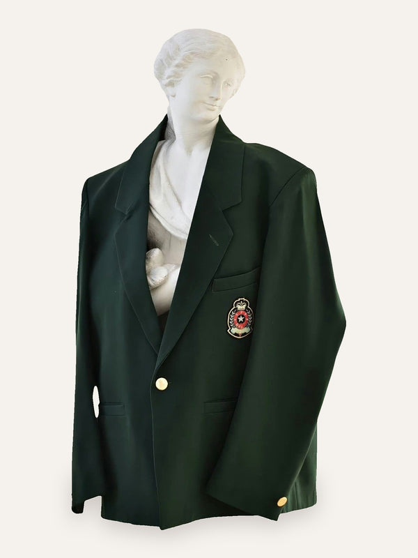 Dark Academia Cotton Blazer