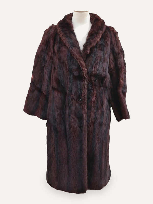 Vintage Natural Fur Coat