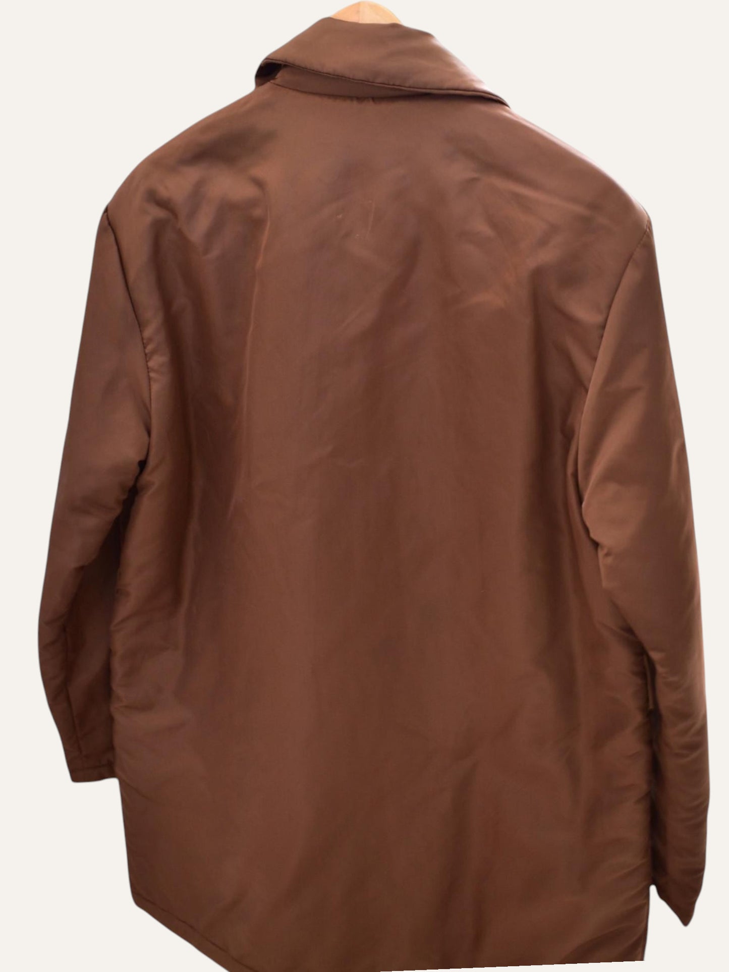 Le Full Quilted Tobacco Coat