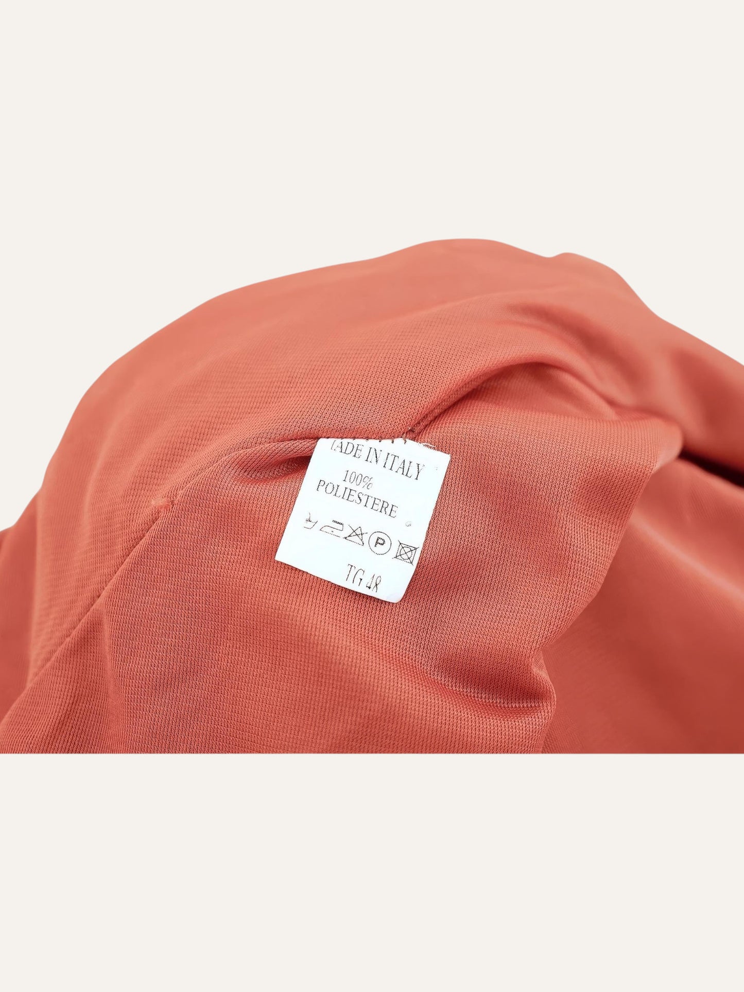 Sandro Ferrone Asymmetric Dress in Terracotta