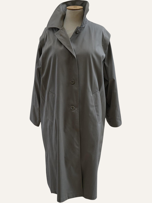 Y2K Half-Belt Trench Coat