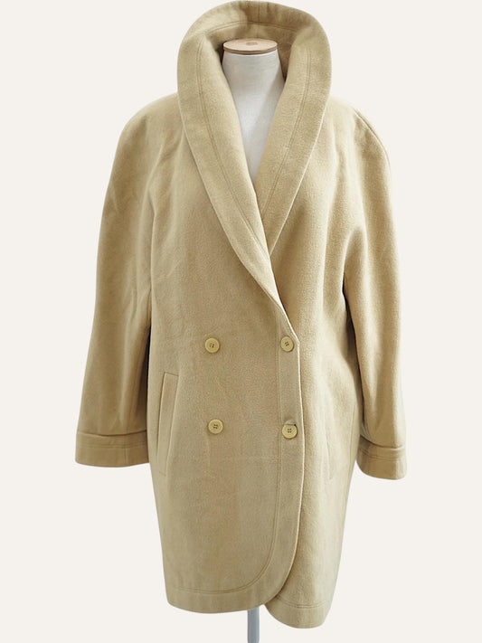 Vintage Soleil Wool Long Coat