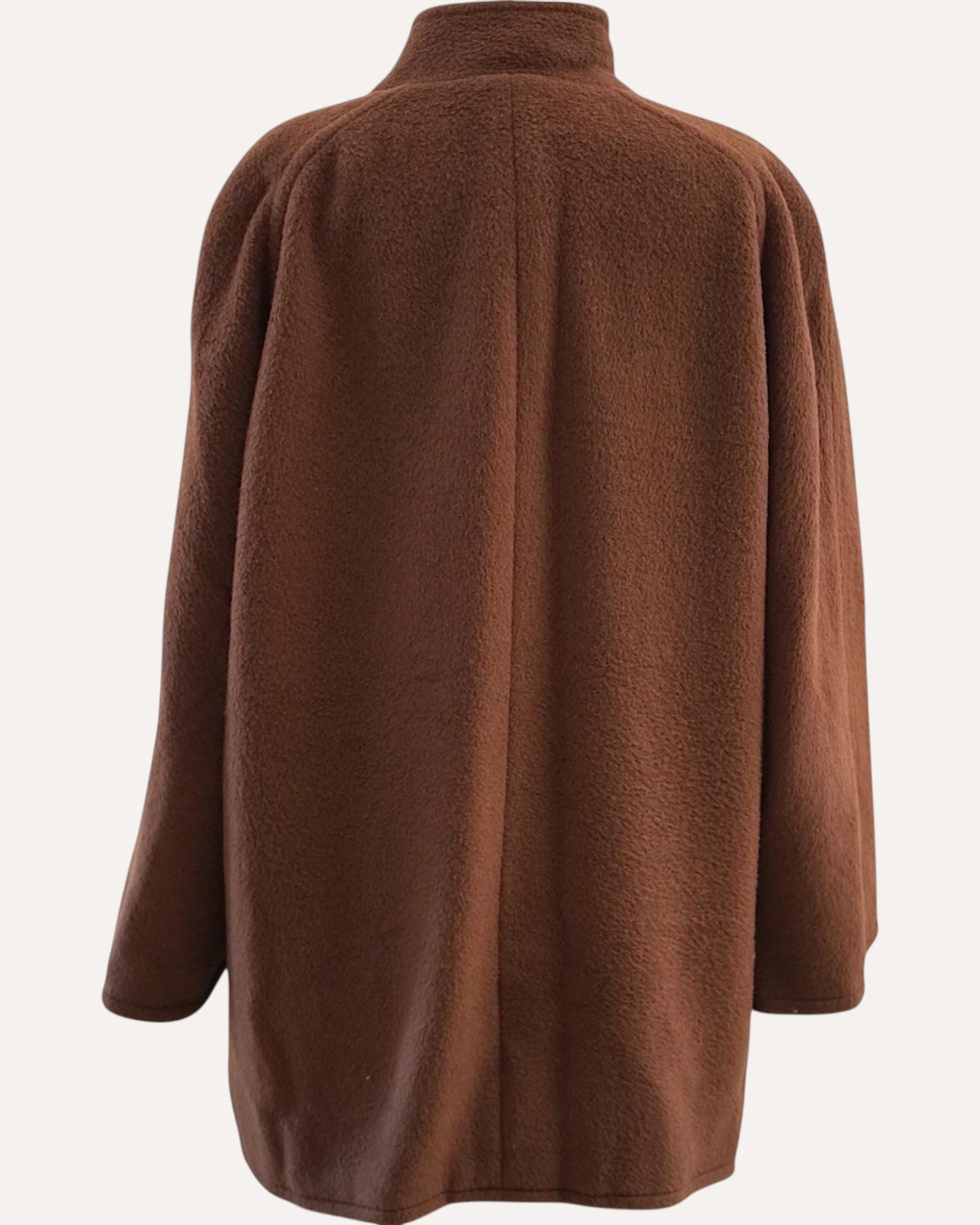 Vintage camel swing overcoat, full length