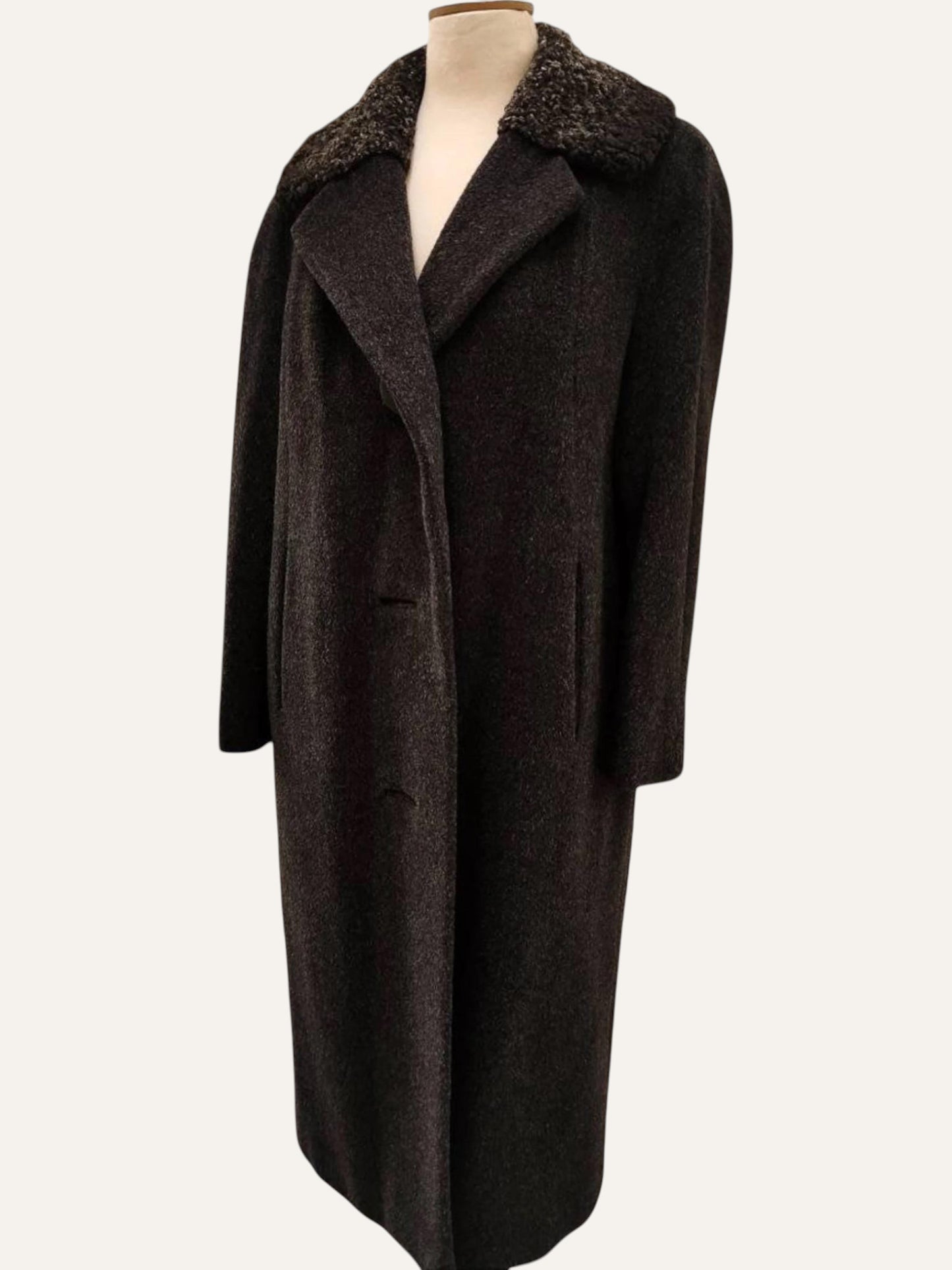 Vintage Wool Overcoat
