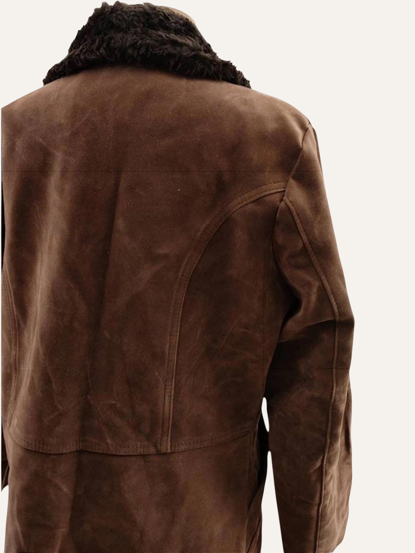 Velvet Shearling Coat