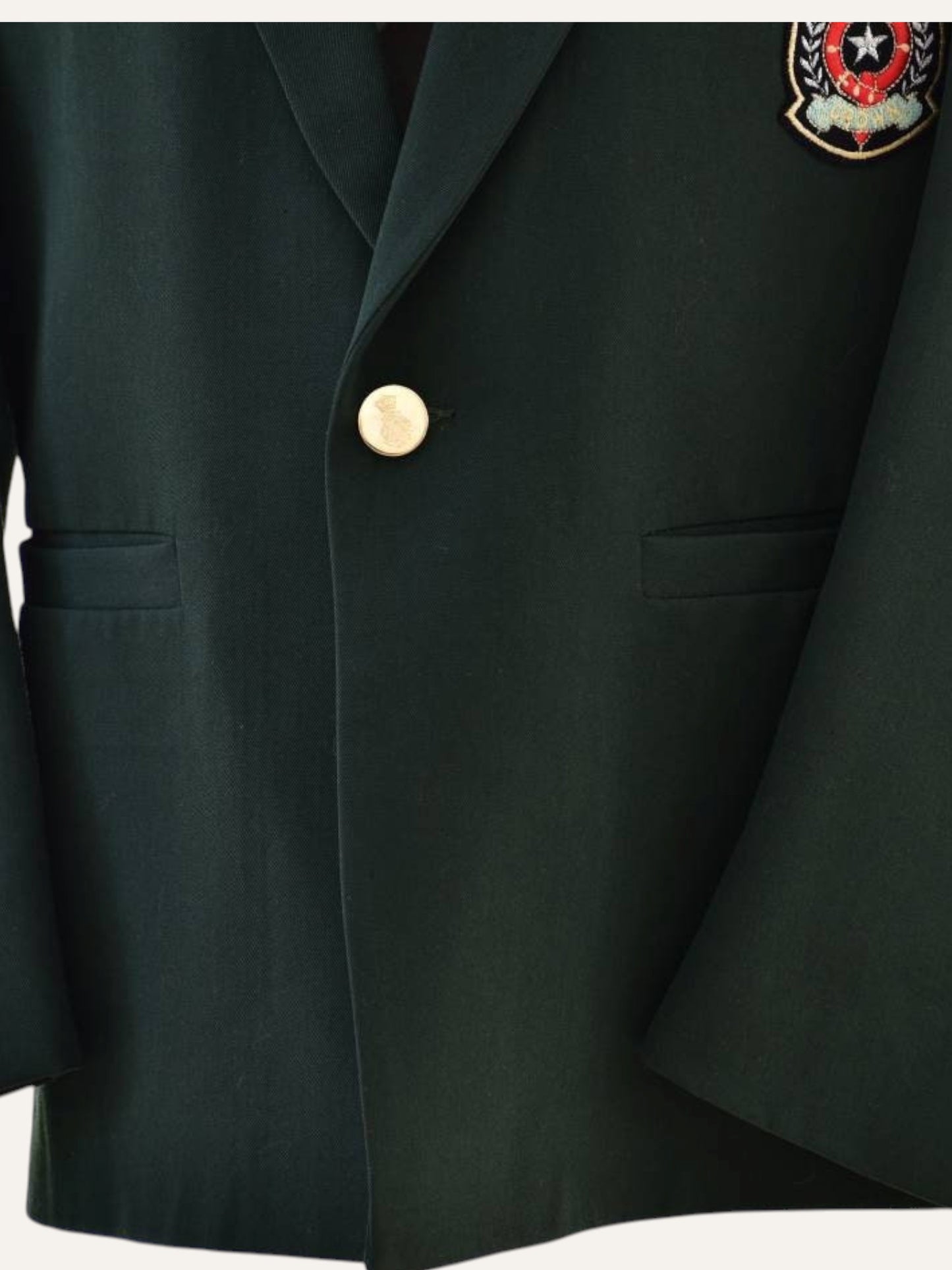 Dark Academia Cotton Blazer