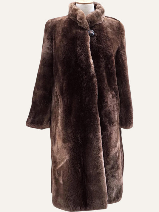 Dolci Bergamo Velvet Fur Coat