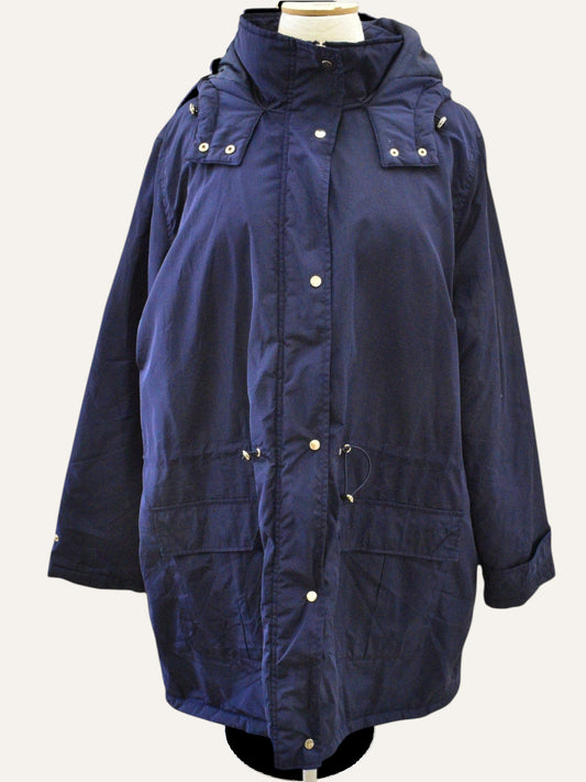 Vintage Hooded Parka Coat
