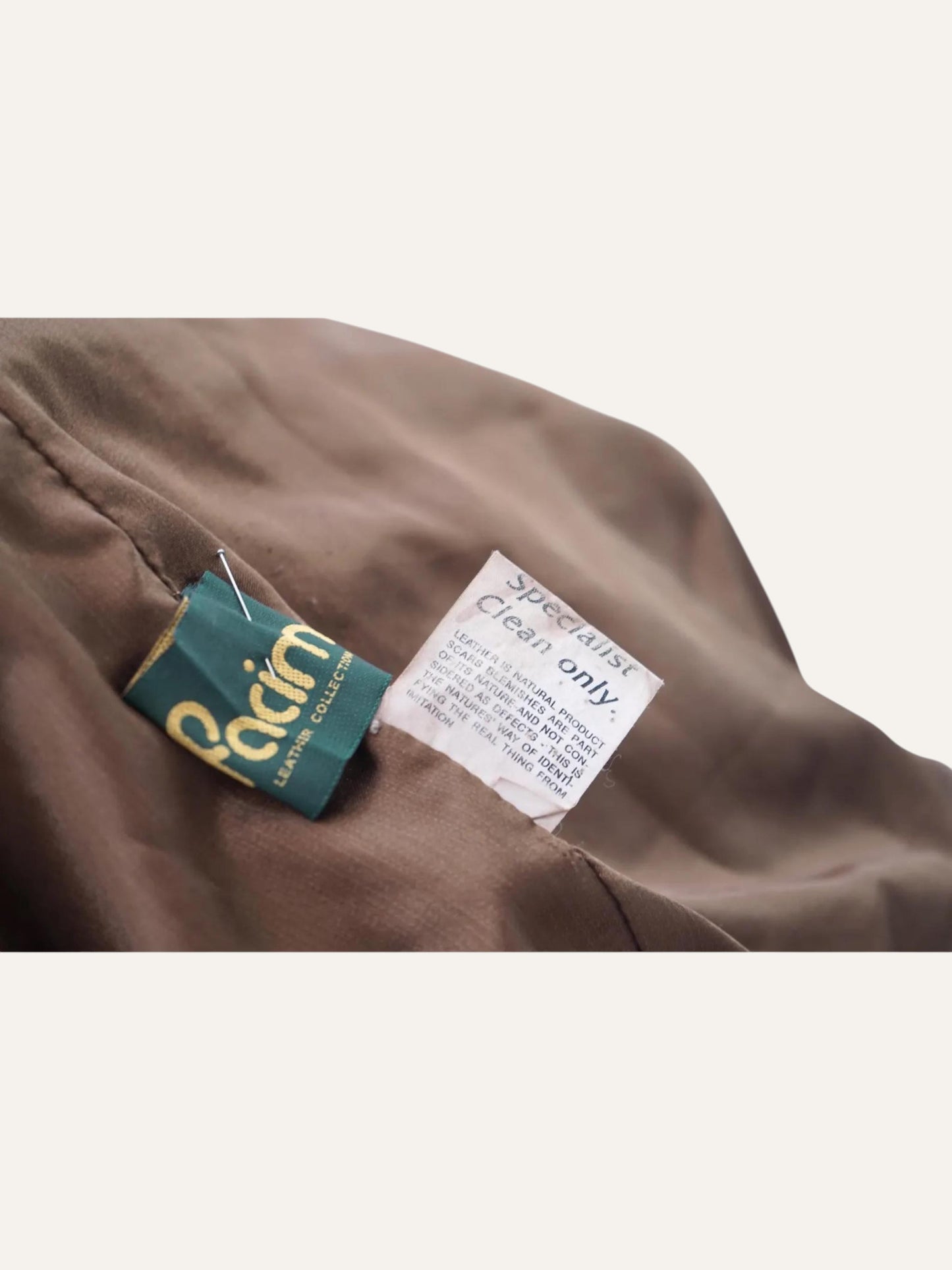 Suede Leather Field Bomber in Tobacco
