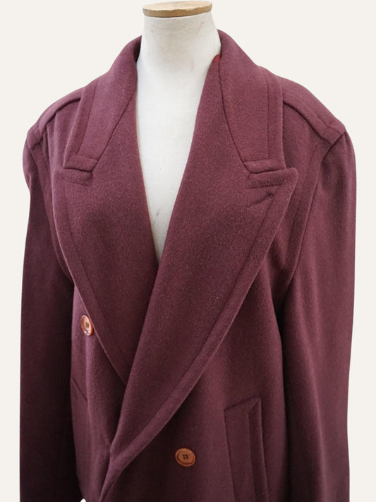 Nico Verhey Amsterdam Pure Wool Maxi Coat