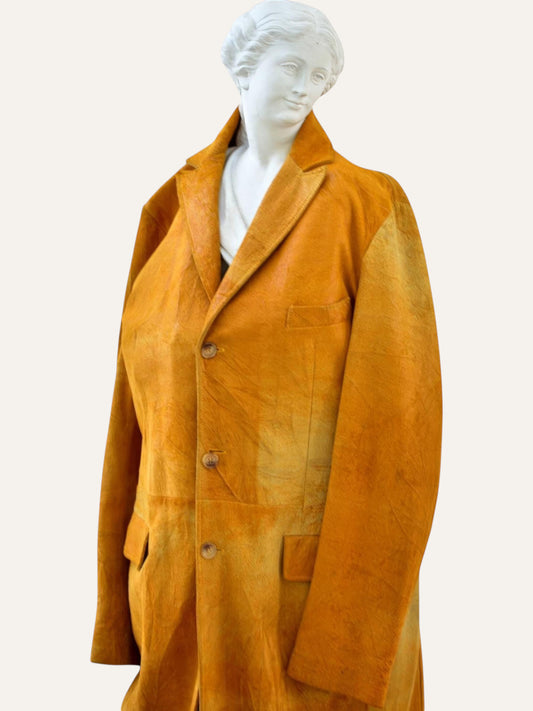 Dolce & Gabbana Runway Leather Coat