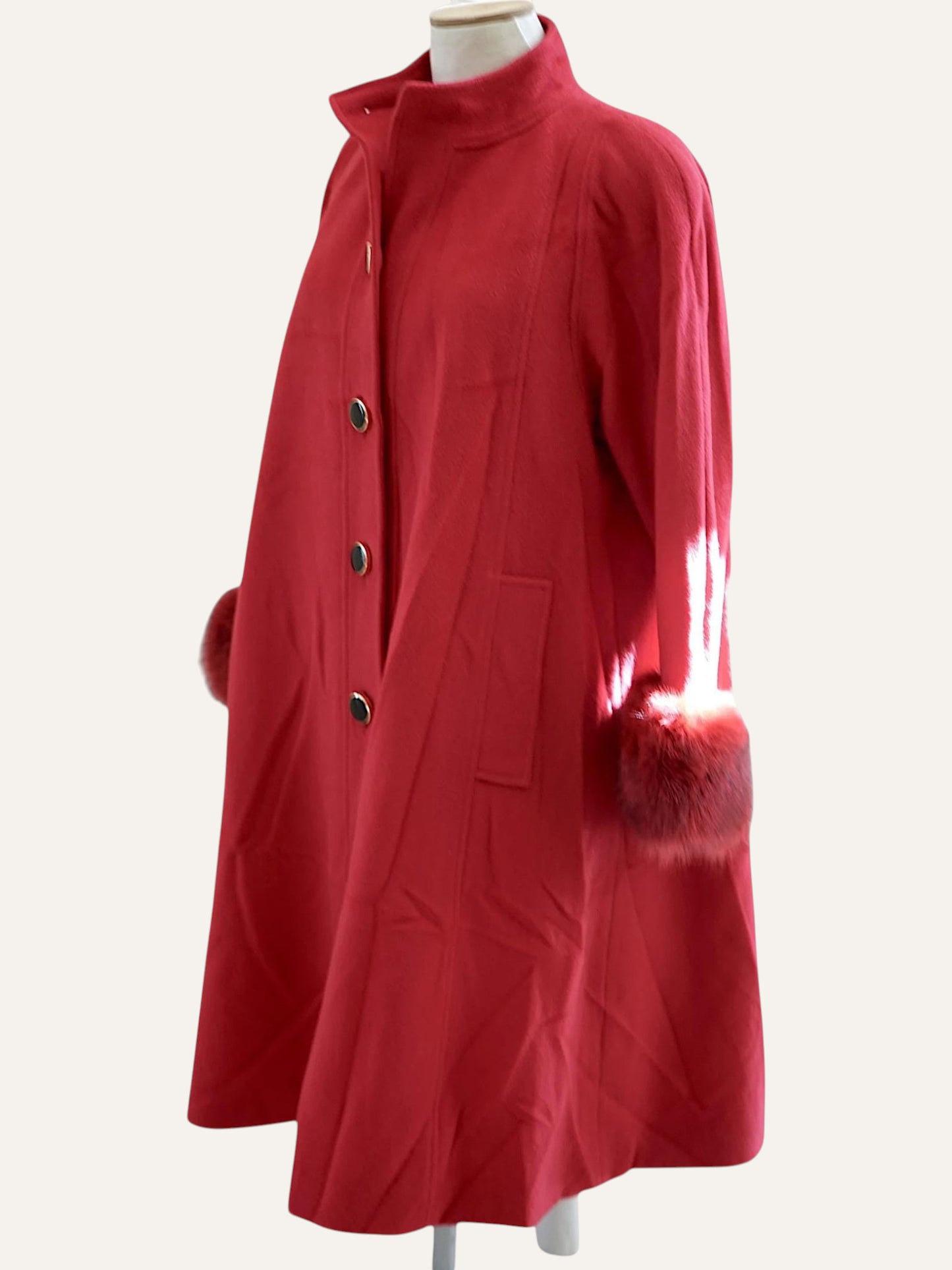 Massimo Longi Milano Mohair & Wool Coat