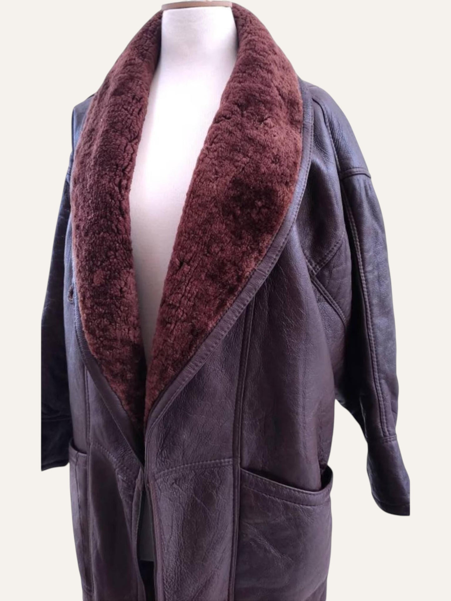 Maxi Shearling Penny Lane Coat