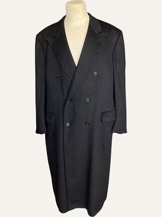 Pure Cashmere Double-Breasted Coat