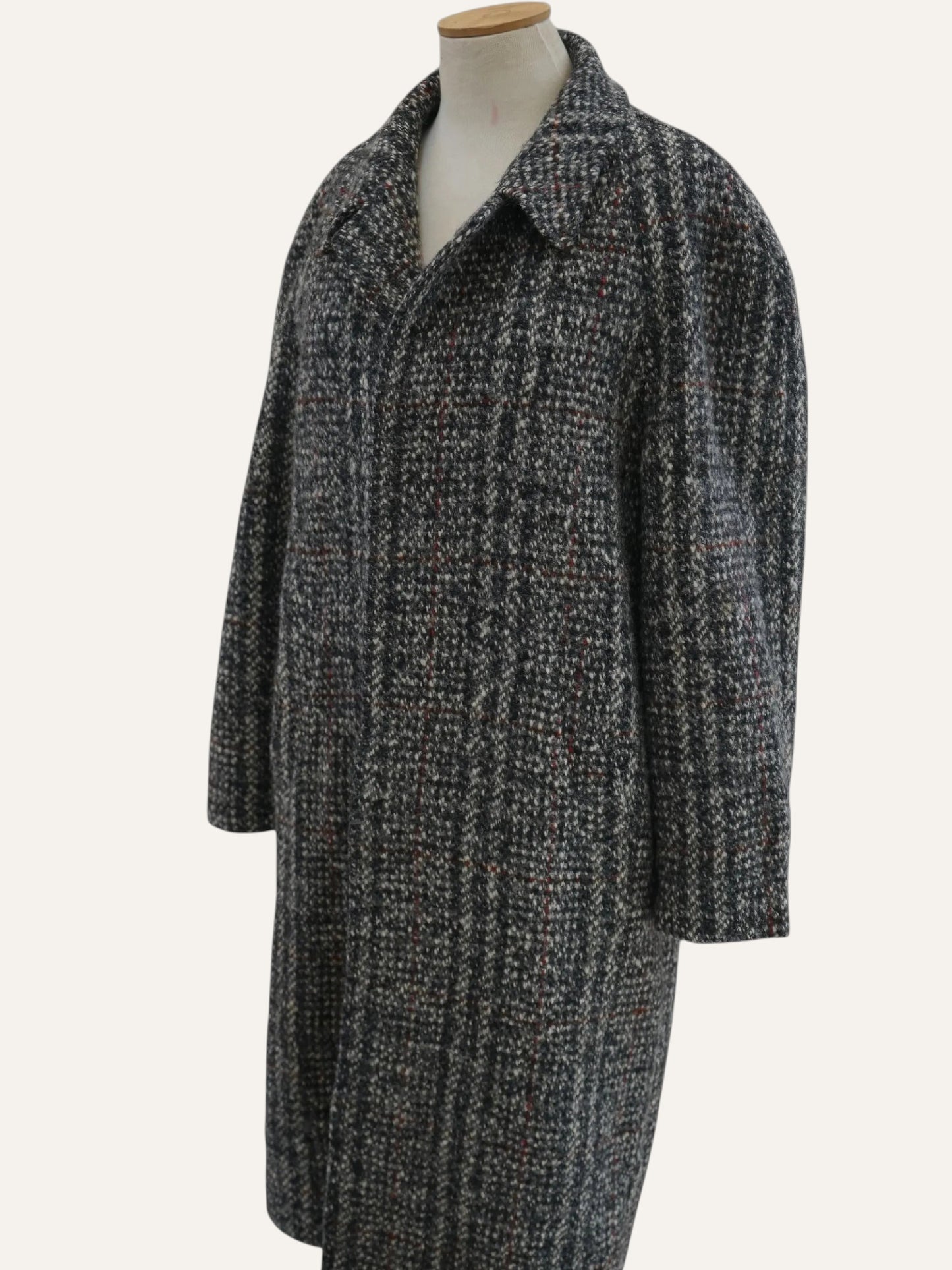 Daniel Dodd Wool Herringbone Coat
