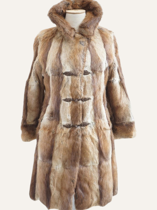 Vintage Honey Fur Coat