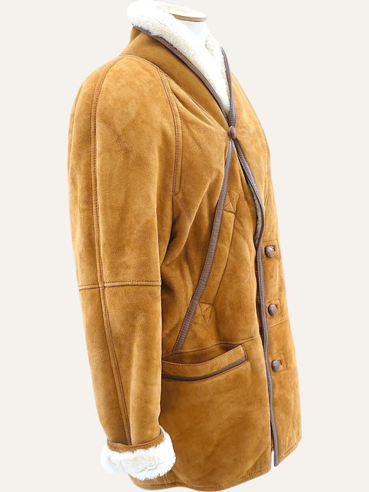 Mabrun Original Caramel Shearling Coat