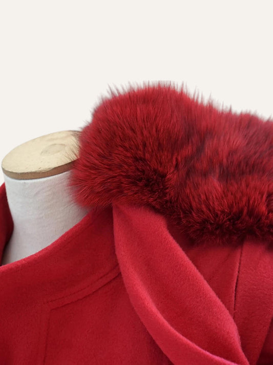 Massimo Longi Milano Mohair & Wool Coat