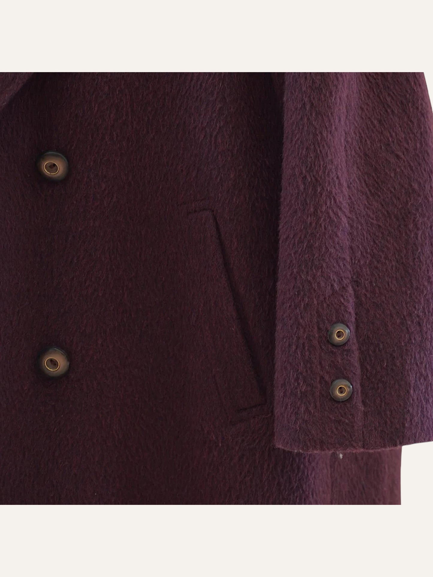 Your Sixth Sense Llama & Mohair Wool Coat