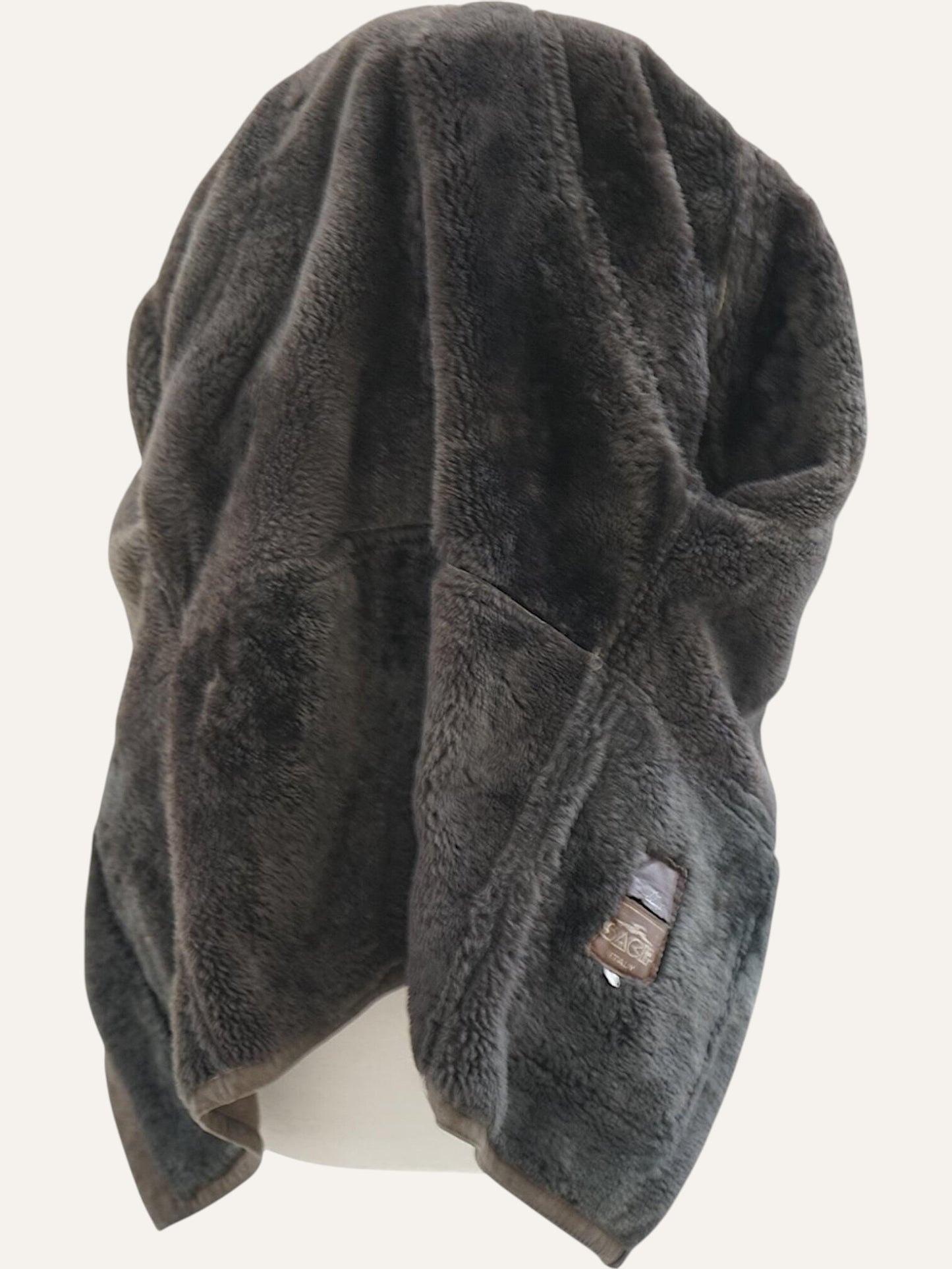 Studs Shearling Coat