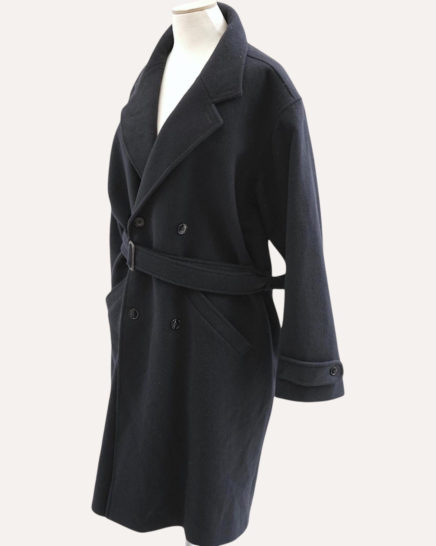 Sant'Andrea Wool Belted Coat