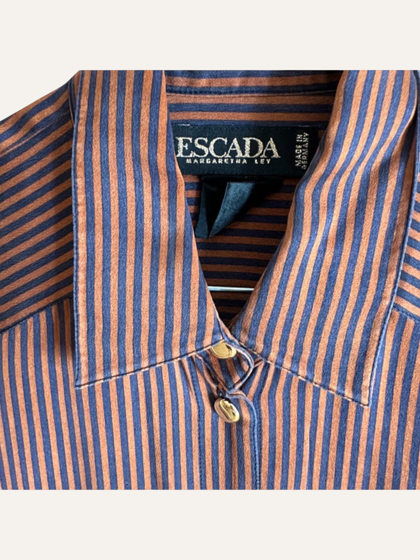Escada Margaretha Ley Silk Stripe Shirt