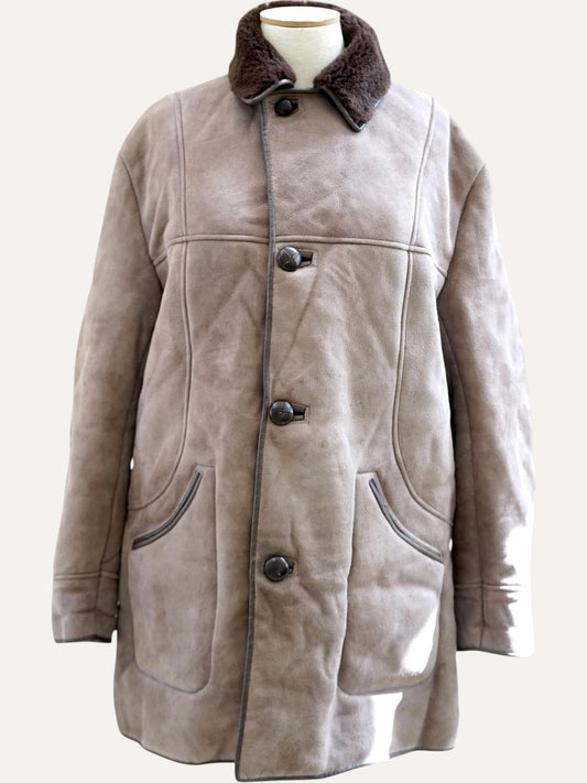 Oversized Shearling Coat