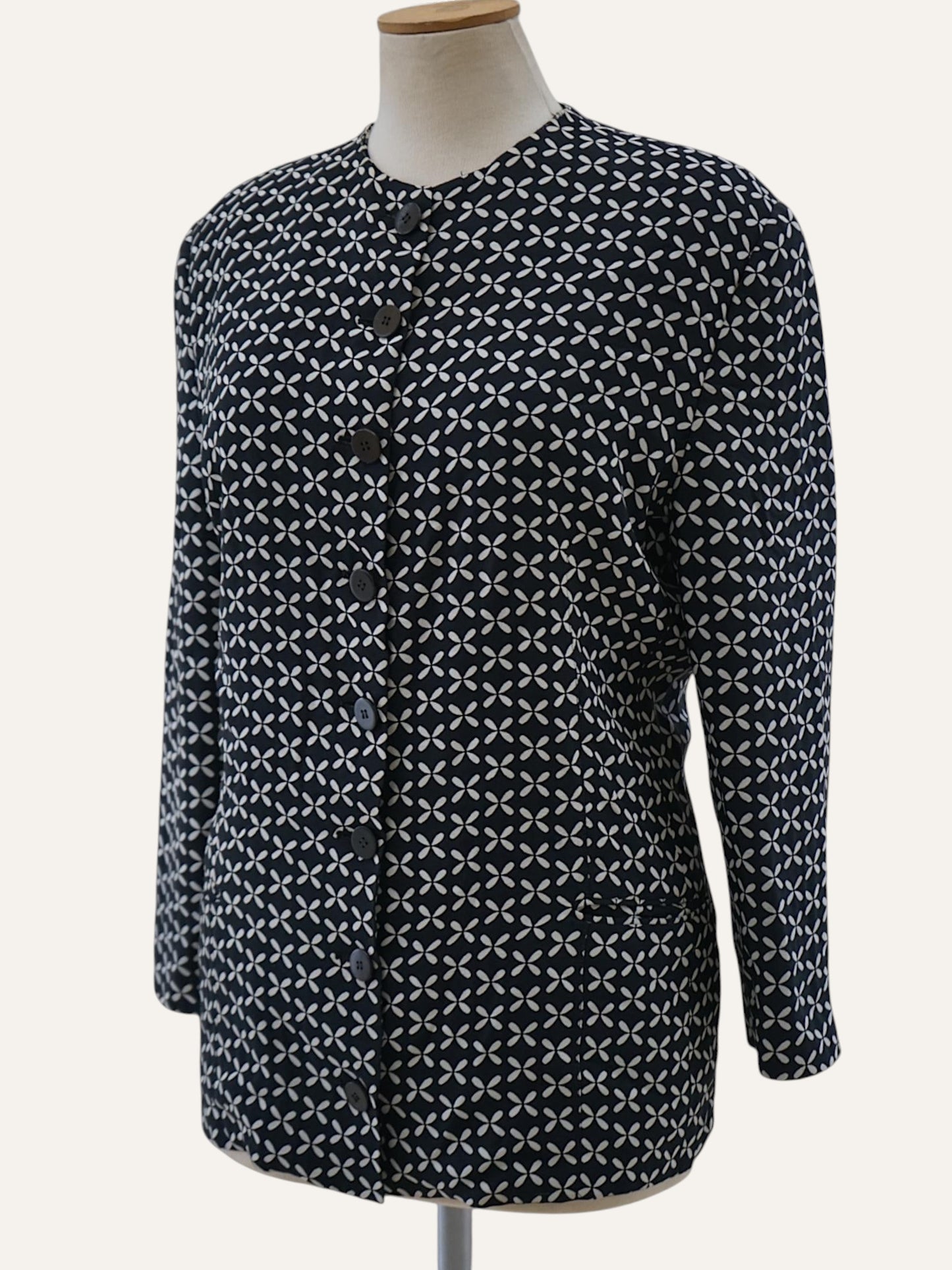 Giorgio Armani Milano Geometric Jacquard Jacket
