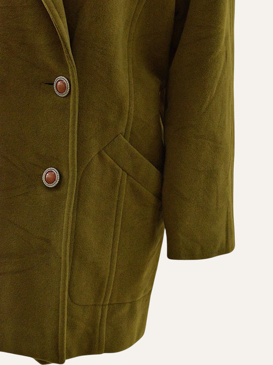 Tailored Cashmere & Wool Coat