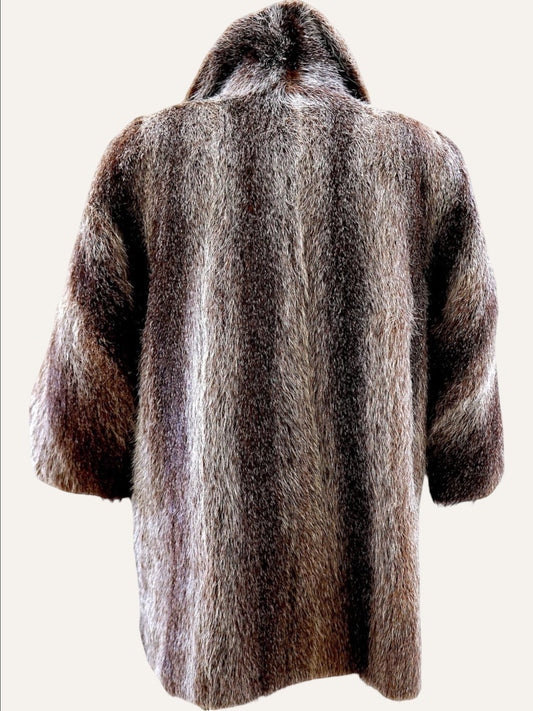 Tailor Made Ombre Fur Coat