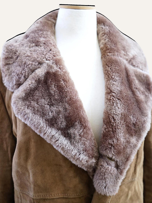 Oversized Sheepskin Coat