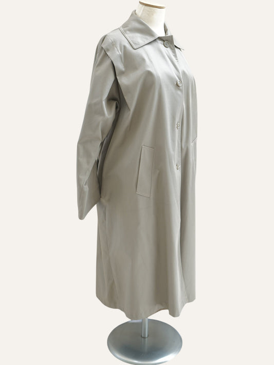 Plovdiv Archival Back-Belt Trench Coat