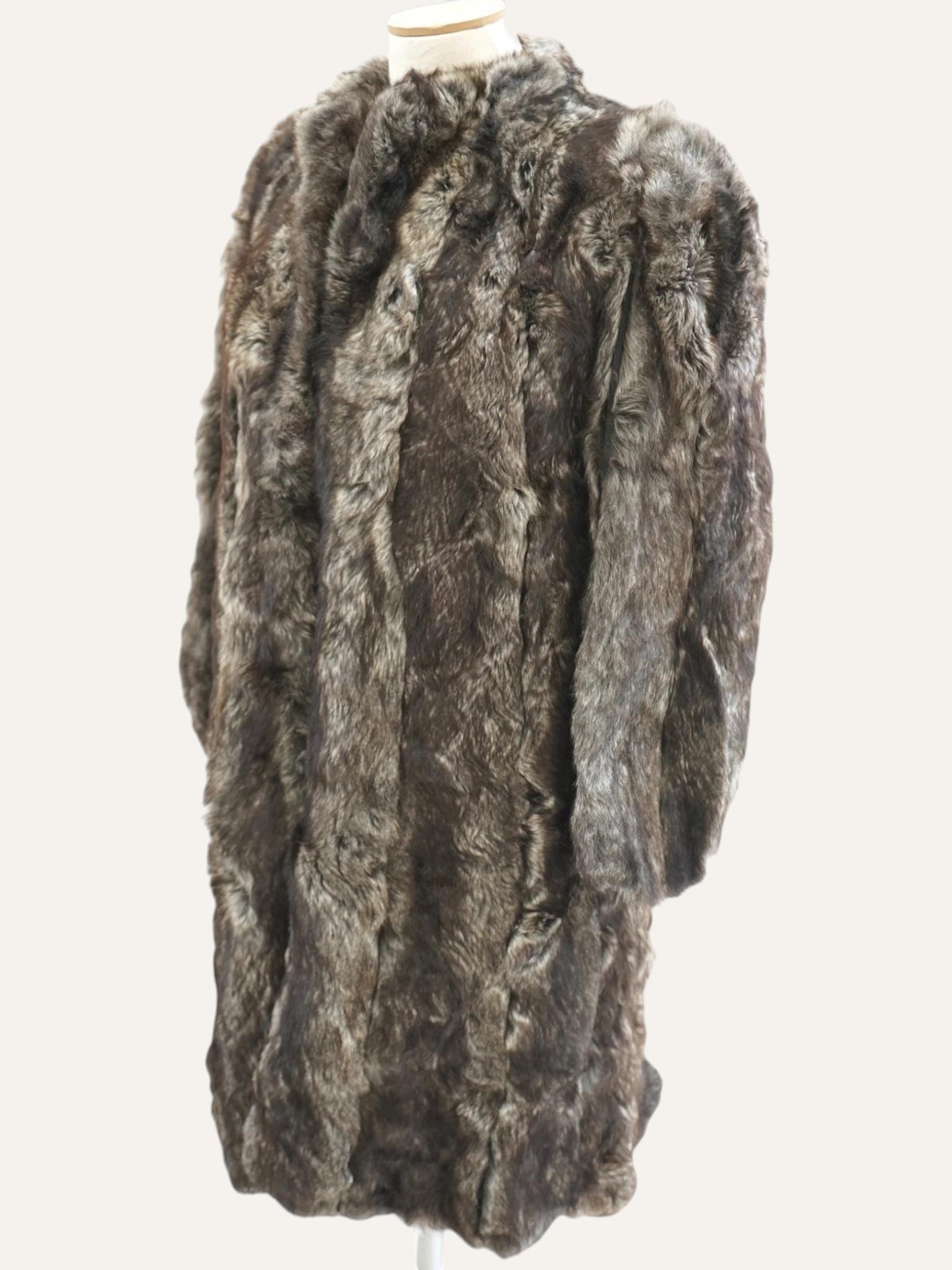 Vintage Real Fur Winter Coat