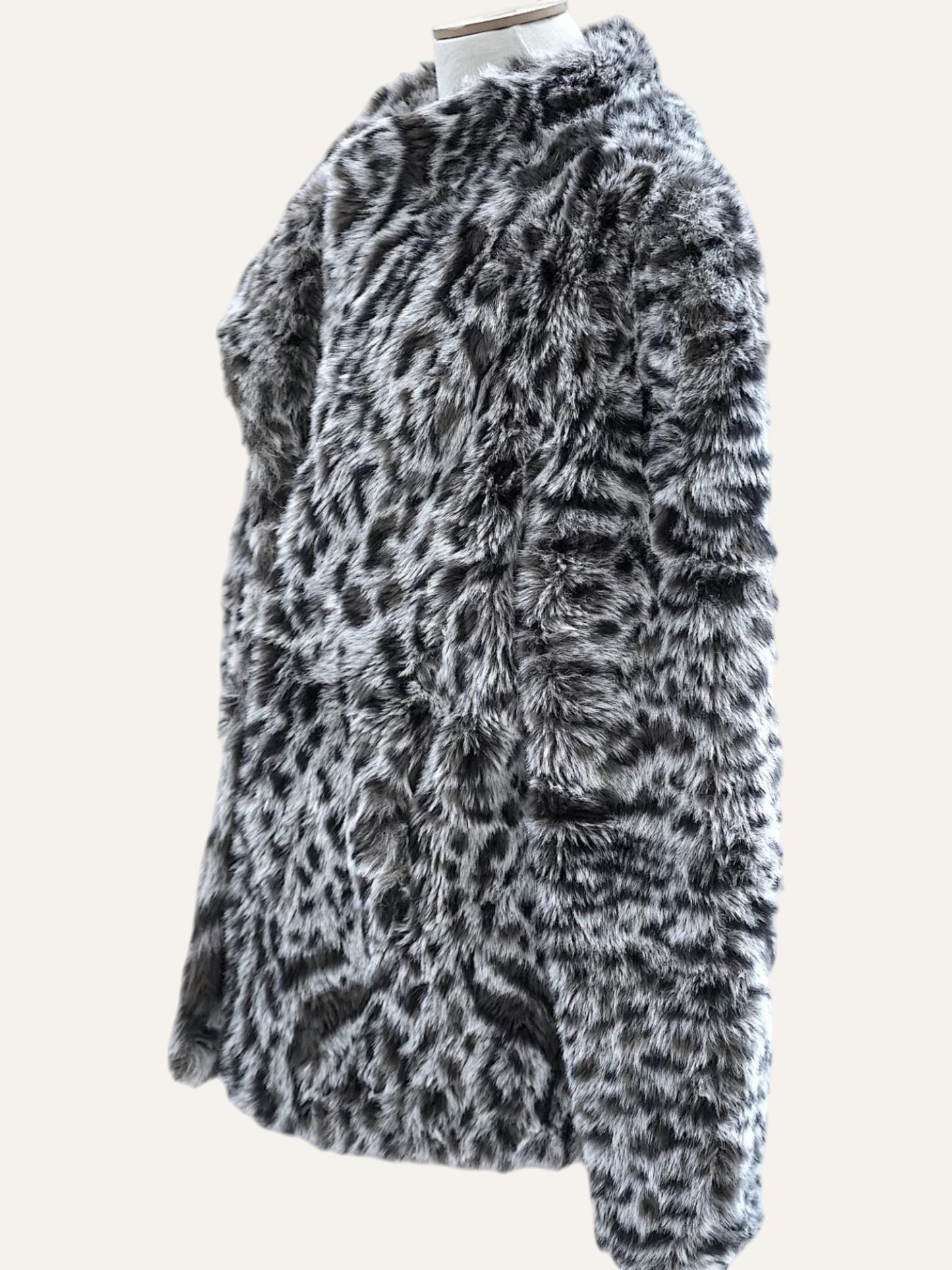 2000's Leopard Faux Fur Jacket