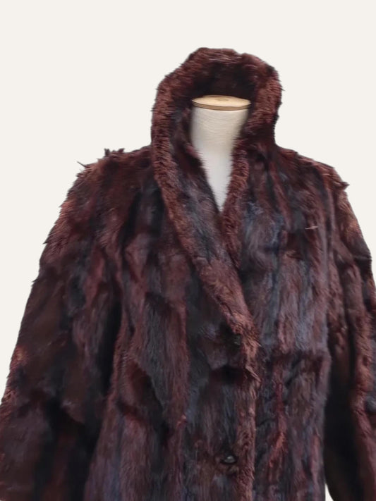 Vintage Natural Fur Coat