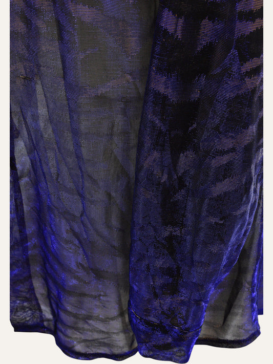 Christine Laure Paris Metallic Mesh Shirt