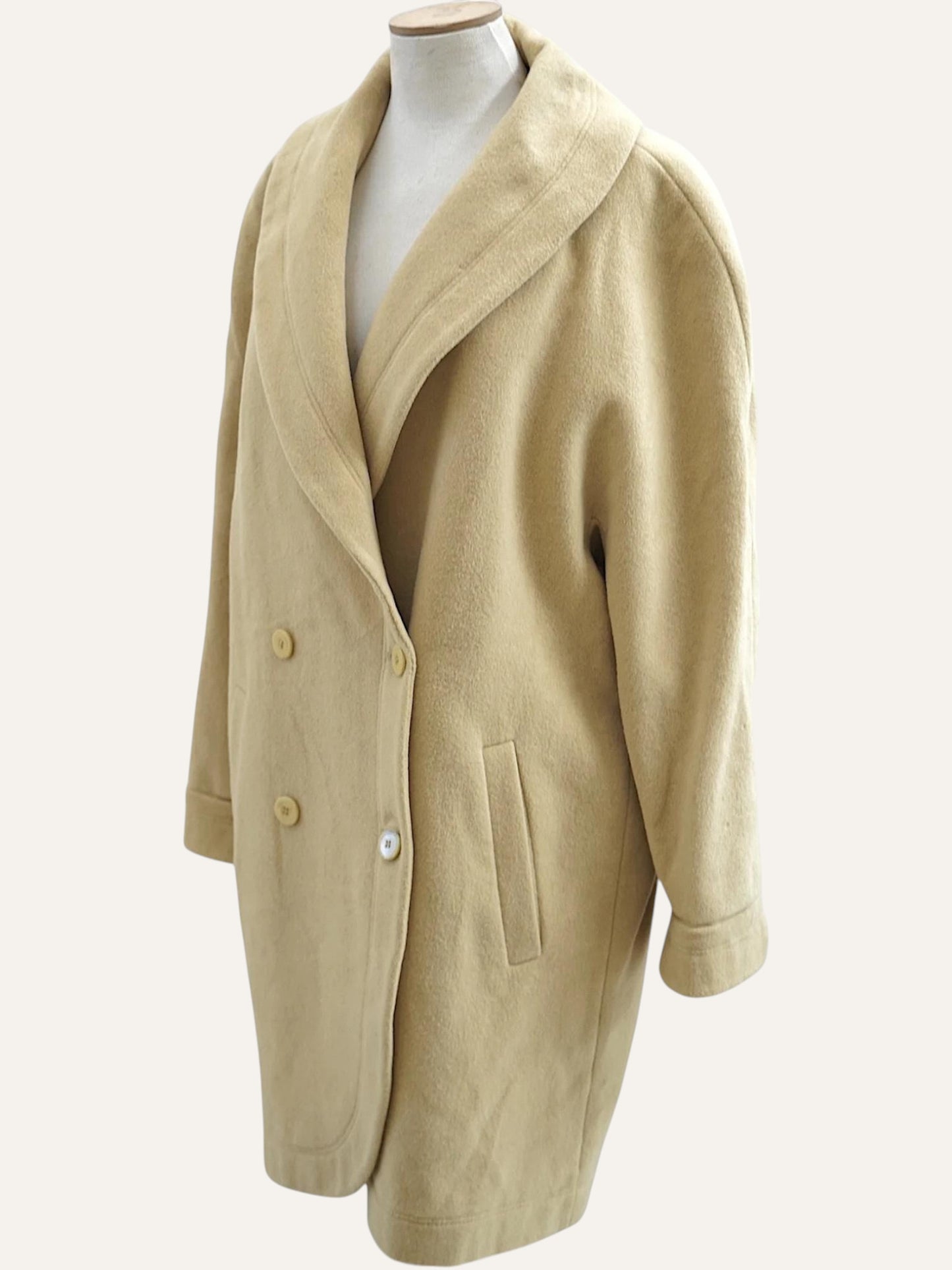 Vintage Soleil Wool Long Coat