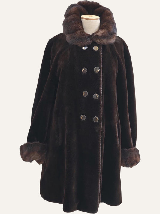 Boho Faux Fur Penny Lane Coat