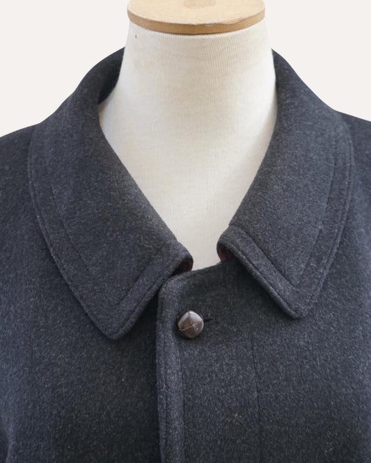 Bugatti Classic Loden Wool Overcoat