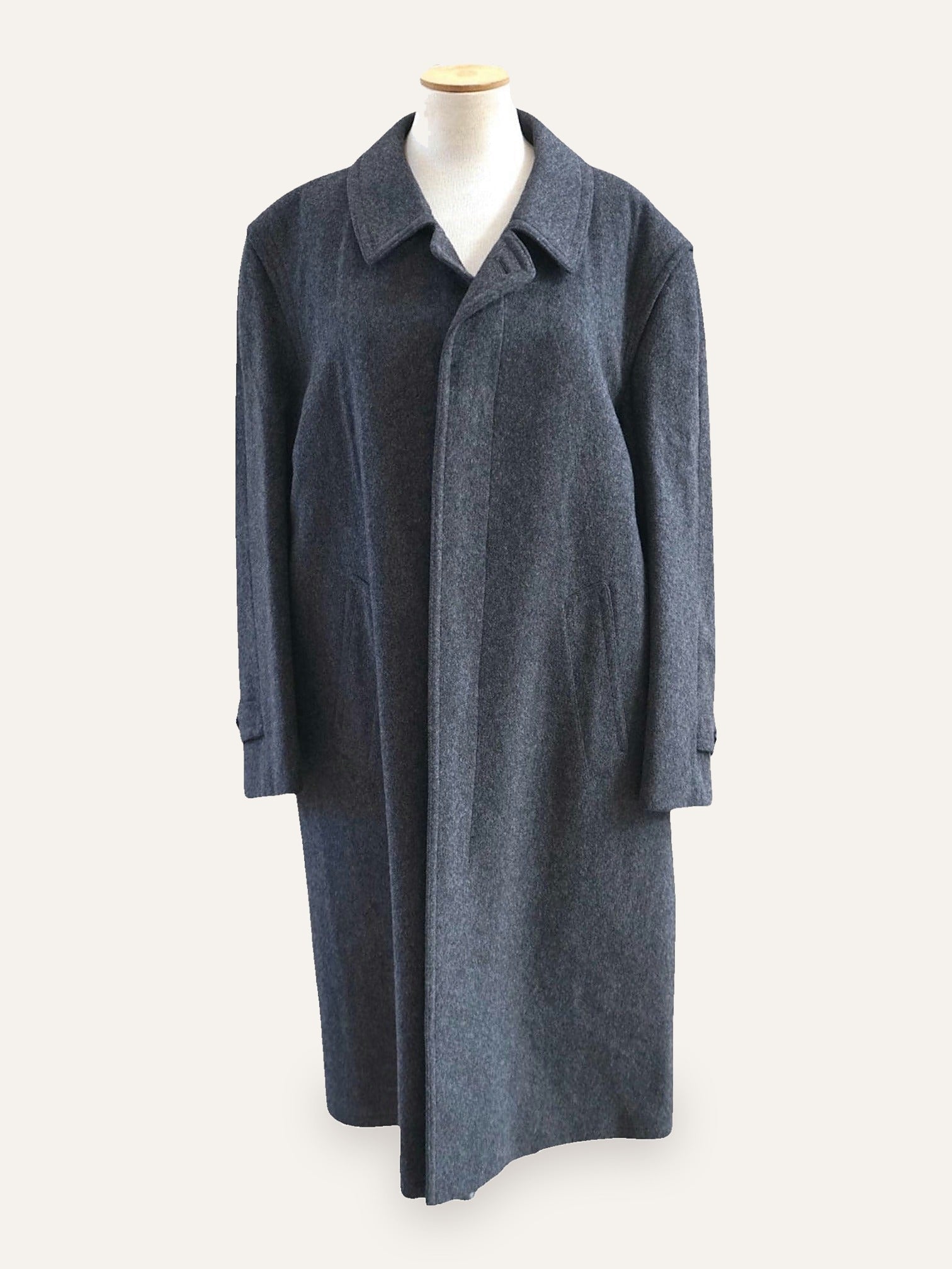 Souverän Wool Balmacaan Overcoat