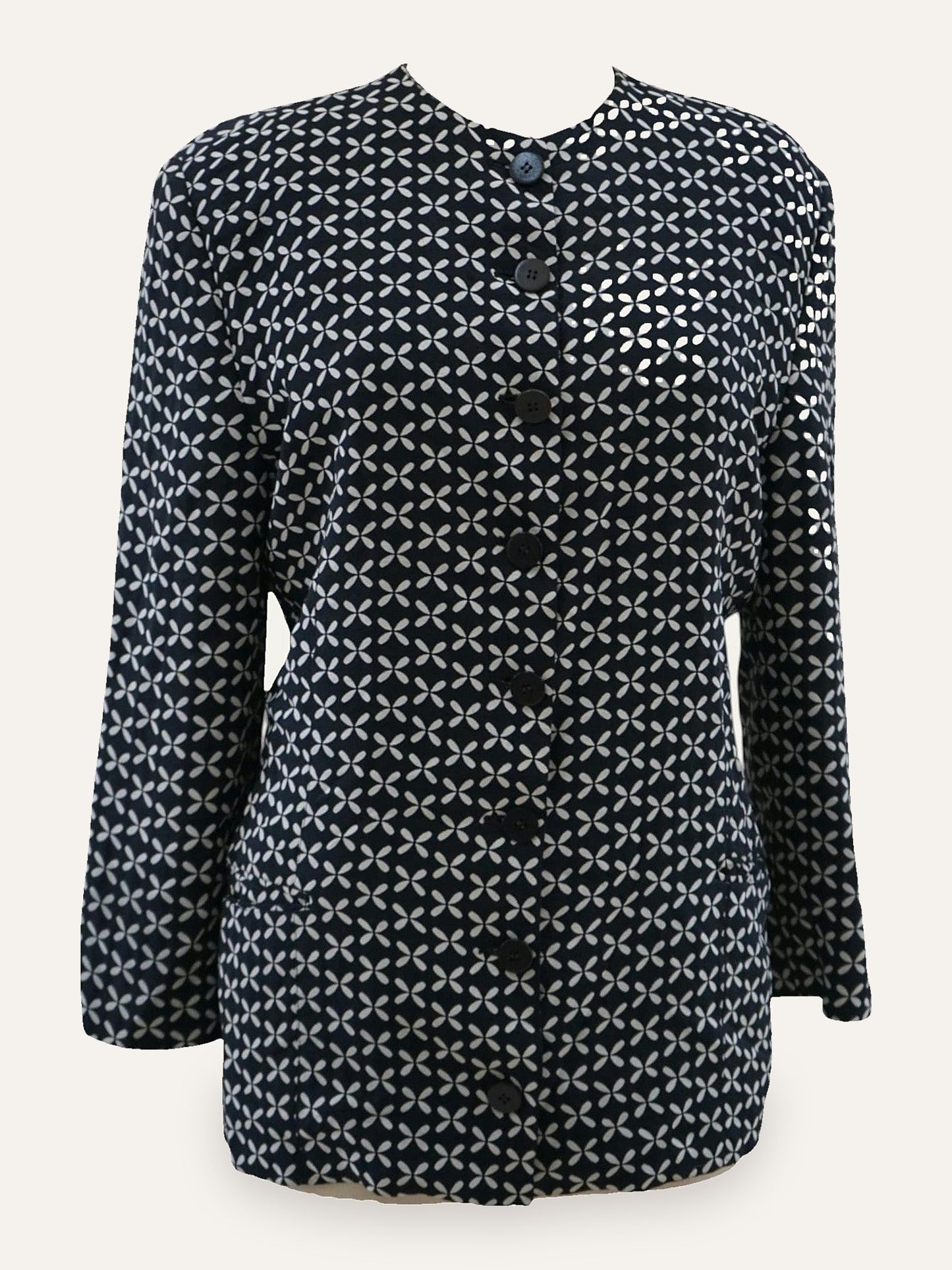 Giorgio Armani Milano Geometric Jacquard Jacket