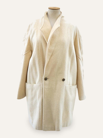 Made in England Pure Wool Cocoon Coat