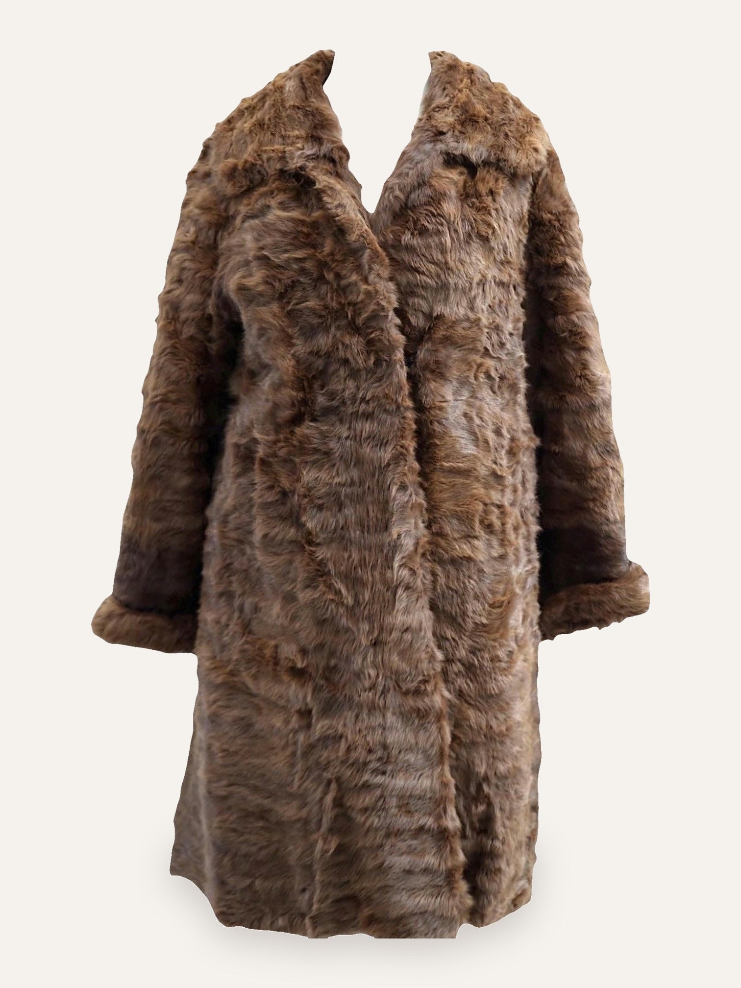 Vintage Filia Rotterdam Tobacco Fur Coat