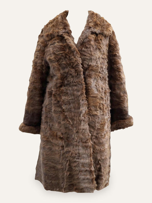Vintage Filia Rotterdam Tobacco Fur Coat