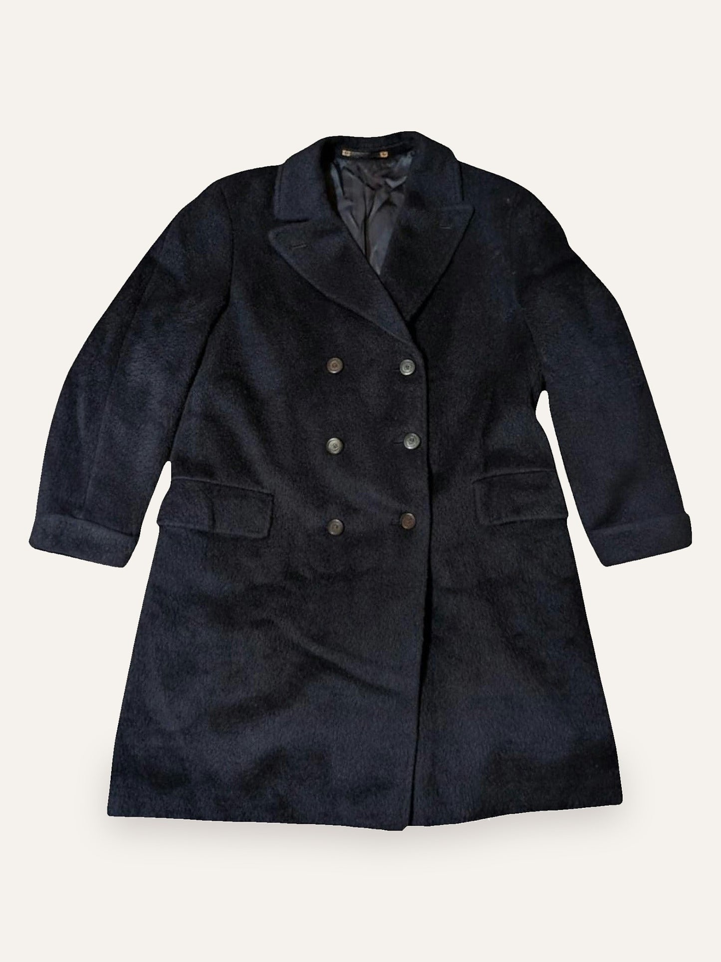 Supermills Mink & Wool Coat