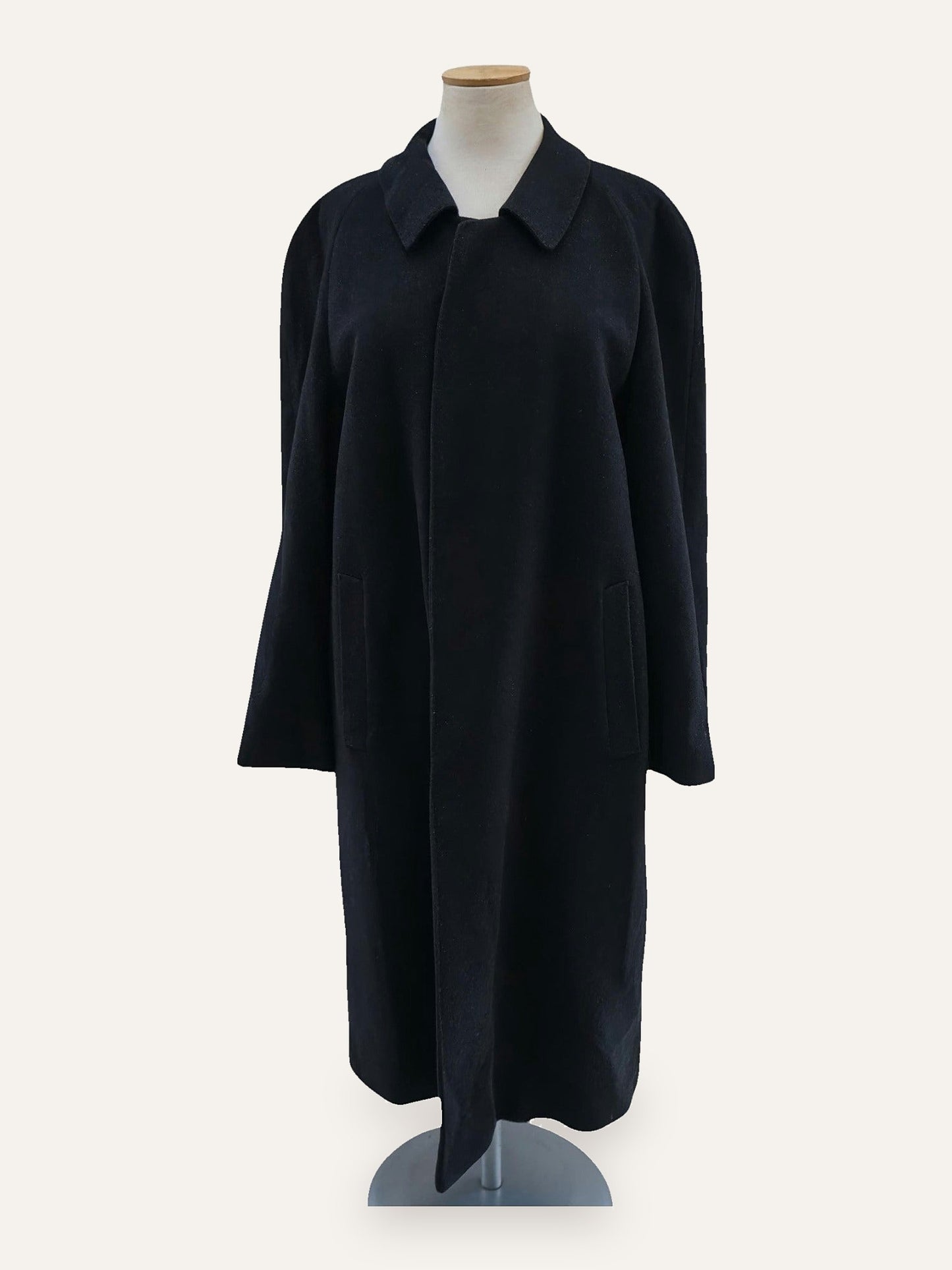 Burberry Pure Cashmere Graphite Coat